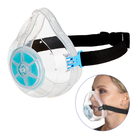 Ideaal Mangel Sta op PathoGen1™ Optically Clear Respirator | N95 Compliant PPE
